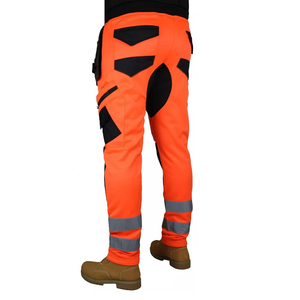 Pantalon cargo d'hiver en toile de haute qualité pour homme, style hip-hop, pour le jogging/la course, avec poches, 100% coton biologique - Product Image 4