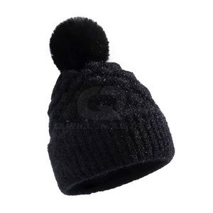 Gorro de Punto de Mezcla de Lana Suave con Ajuste Elástico y Comodidad Durante Todo el Día para Clima Frío - Diseño Unisex - Product Image 2