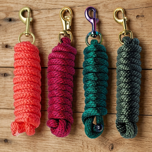 Corde de trelage pour chevaux en polyester double tressé de haute qualité, solide, élégante et décorative pour l'équitation en extérieur - Product Image 6
