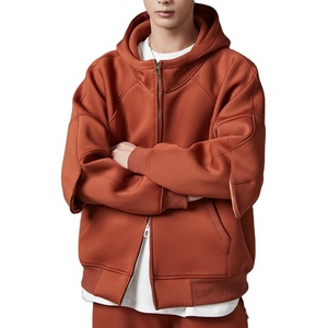 Poids lourd Premium surdimensionné hommes personnalisé imprimé pull à capuche pantalon ensemble coton en relief 3D LooseFit hiver brodé 2026 - Product Image 2