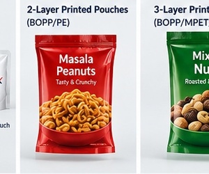 Sachet Doypack Personnalisé Imprimé en Gravure, 2 Couches, en BOPP et PE, pour Emballage Alimentaire - Product Image 5