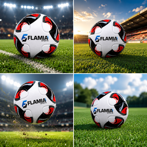 Flamia Sports 2026 USA-Canada-Mexico Soccer Ball Size 5 Eco-Friendly High Air Competition Standard <b>Football</b> <b>Leather</b> Wholesale - Product Image 3