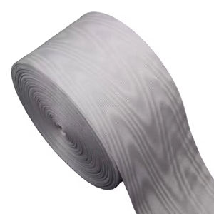 OEM Moire Medal <b>Ribbon</b> Grosgrain Fabric Pakistan Color Customized Acceptable Customer's Logo - Product Image 1