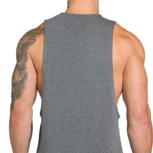 Mens <b>Muscle</b> Top High Quality Sleeveless Sports Shirt Custom Workout Gym Tank Top OEM ODM Clothing Manufacturer Mens <b>Muscle</b> Top - Product Image 5