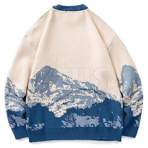 Custom Design Made Knitted <b>Sweaters</b> Long Sleeves Knitted <b>Sweaters</b> Latest Style Knitted <b>Pullover</b> <b>Sweaters</b> - Product Image 2