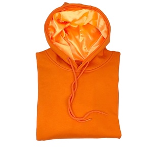 Men's Comfortable Pullover Hoodies 100% Cotton for Sleeve Solid Color Printed <b>Fleece</b> Anti-Pilling for Winter Direct Factory - Product Image 1