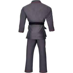 Kimono de Jiu-Jitsu Personnalisé Bleu et Blanc – Uniforme Professionnel de Compétition et d'Entraînement de Judo, Design Karaté Respirant et à Séchage Rapide - Product Image 3