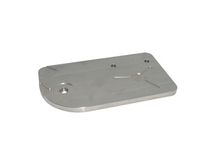 Plaque de fixation industrielle en acier à faible teneur en carbone usinée CNC, composant d'outillage personnalisé, équipement de fabrication robuste de précision - Product Image 2