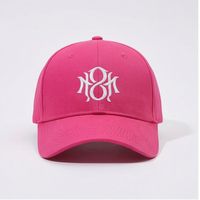 Cappellino da Baseball Rosa con Logo 88, Impermeabile, Casual, Personalizzabile, per Tutte le Stagioni, con Stampa a Trasferimento Termico, Regolabile, in Cotone per Uomo