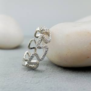 D'VINS JEWELS Trendy Shape Engagement Wedding Ring Lab Grown Brilliant Cut Filled Color D White <b>Silver</b> Rose Gold for Certified - Product Image 6