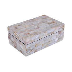 Boîte à chapelets en teck artisanal avec incrustation de nacre – Vente en gros - Product Image 2