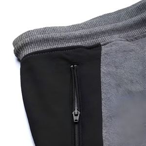 Pantalon Baggy Homme Personnalisé Streetwear Oversize Délavé à l'Acide Jambe Large Double Taille Superposée Joggers Vente en Gros - Product Image 5