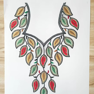 Ladies' Honey Lace ORGEZA <b>Sew</b>-<b>On</b> <b>Patches</b> Embroidery Floral Design Sequins Decoration Soft Breathable Fabric Party Wear Women - Product Image 1