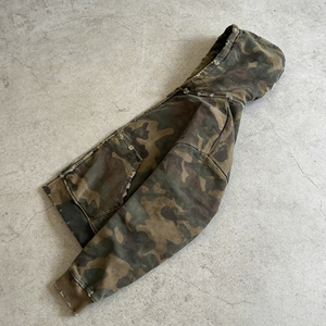 Sudadera con Capucha y Cremallera para Hombre, Camuflaje, Oversize, Felpa Francesa, Algodón, Estilo Casual Vintage, Antipilling, Diseño con Bolsillos, Estilo Otoñal - Product Image 3