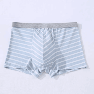 OEM Wholesale <b>Custom</b> Design Men Underwear Breathable Cotton Made <b>Boxer</b> Briefs <b>Custom</b> Logo and Color Men Underwear - Product Image 2