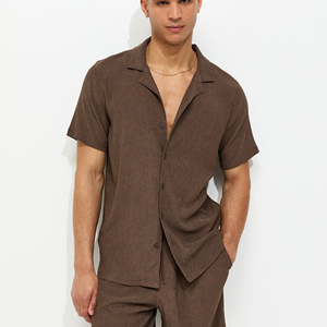 Ensemble de survêtement d'été 2 pièces pour homme : T-shirt décontracté et short – Tenue de sport et de loisirs tendance pour la gym et la détente - Product Image 6