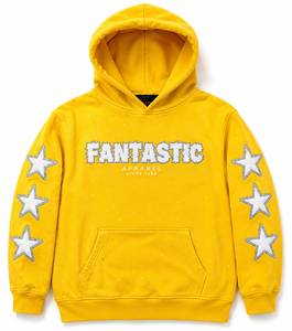 Sweat à capuche oversize en polaire pour homme, idéal pour les vacances d'hiver, style streetwear, avec broderie et lettres imprimées sur le devant, disponible en gris, rouge, bleu, marron - Product Image 1