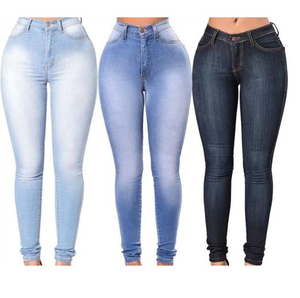 Jean en denim pour homme 100% coton, respirant, séchage rapide, écologique, coupe droite, délavé à la pierre, toutes saisons - Product Image 3