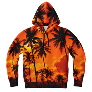Sweat à capuche d'hiver pour homme, 100 % polyester, tissu jersey, imprimé par sublimation, avec poche, respirant, séchage rapide, coupe classique - Product Image 3