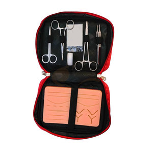 Kit de Entrenamiento de Sutura de Acero Inoxidable Certificado por MOL, Personalizado, Manual, Juego Completo de Práctica, Instrumentos Quirúrgicos de Alta Calidad - Product Image 1