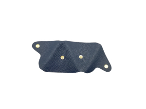 Porte-monnaie triangulaire minimaliste en cuir souple italien Castello, pochette utilitaire haut de gamme, doublure en polyester, plusieurs couleurs, portefeuille - Product Image 5