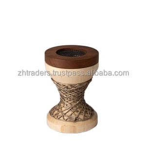 Quemador de Incienso Árabe de Madera Premium Opulent Flame, Soporte de Incienso de Madera de Lujo con Cableado Metálico Artístico para una Decoración Elegante del Hogar - Product Image 3