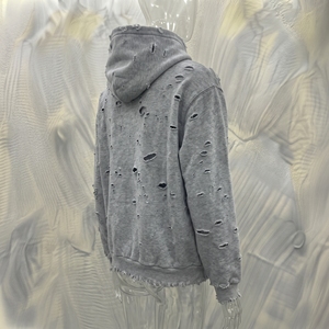 Sudadera con Capucha y Cremallera Snow Grace, Corte Holgado, Estampado de Letras en la Parte Delantera, Manga Larga, Estilo Casual de Invierno para Hombre - Product Image 2