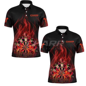 Camiseta Clásica Dart Transpirable de Talla Grande con Diseño Moderno para Gimnasio, Práctica Deportiva y Uso Diario de Secado Rápido - Product Image 4