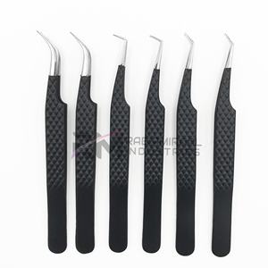 Pinzas para Extensión de Pestañas RMI Super Product Black, de Acero Inoxidable Puntiagudo, Alta Calidad, Gran Volumen de Ventas - Product Image 2