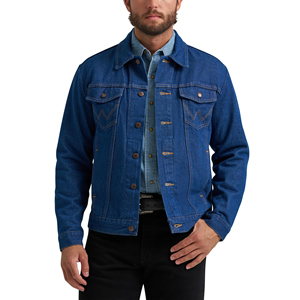 Hot Selling Custom Made 100% Cotton Breathable Denim Jacket Men Slim Fit Casual And Streetwear Fashionable With <b>Button</b> Closure - Product Image 1