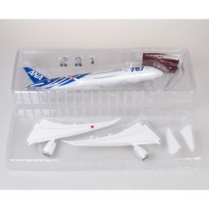 โมเดลเครื่องบิน1/130แอร์โบอิ้ง B787 43ซม. ABS เรซินเครื่องบินจำลองพร้อมไฟ - Product Image 4