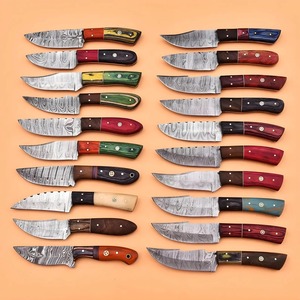 Vente en gros de couteaux de chasse en acier damas fabriqués à la main |   Couteaux de brousse et de dépecage à lame fixe personnalisés |   Fabricant OEM ODM - Product Image 2
