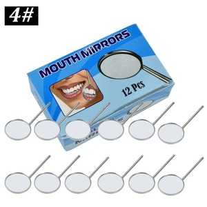 INSTRUMENTS CHIRURGICAUX BAFA Miroir buccal dentaire double face en acier inoxydable réutilisable anti-buée avec poignée ergonomique pour la dentisterie - Product Image 5