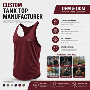 Camiseta sin Mangas de Algodón con Malla Ventilada, Ligera y de Secado Rápido para Fisicoculturismo, Camisetas Deportivas sin Mangas - Product Image 3