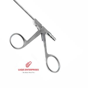 Pinzas de succión nasal Weil Blakesley con copas fenestradas puntiagudas, instrumento quirúrgico ORL de acero inoxidable - Product Image 3