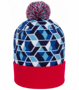 Gorro de Punto de Lana Unisex para Invierno, Gorro de Punto Trenzado Suave y Cálido de Alta Calidad para Mujer, Jacquard 2026 - Product Image 1