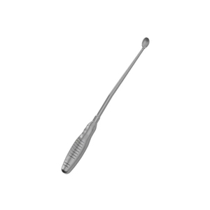 Curette droite 300 mm en acier inoxydable, instrument chirurgical, manche ergonomique, largeur 15 mm, réutilisable, non stérile - Product Image 3