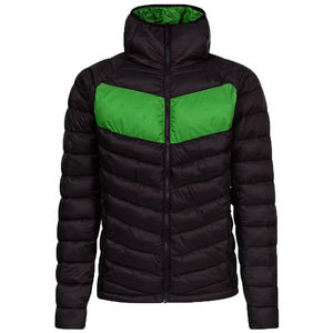 Manteau matelassé en duvet pour homme, imperméable, chaud, doublé de flanelle épaisse, avec capuche amovible, coupe-vent, veste d'hiver - Product Image 4