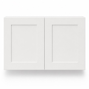 Modern Kitchen <b>Cabinets</b> 30 x 18 Inch <b>Wall</b> <b>Mounted</b> Kitchen <b>Cabinet</b> White Shaker Plywood Box Ready to Ship W3018 from US Warehouse - Product Image 2