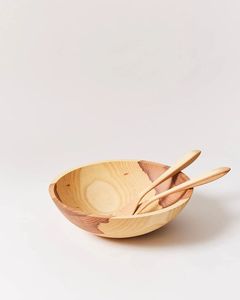 Tazón de Madera Hecho a Mano con Diseño Tradicional Chino, Tazón de Madera sin Recubrimiento para Servir Alimentos, Decorativo - Product Image 2