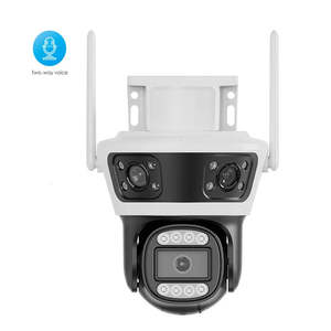กล้องวงจรปิดรักษาความปลอดภัยแบบโดม HD กล้องวงจรปิด HD เลนส์หลายชั้นสำหรับบ้านขนาดเล็กความละเอียดสูงแบบไร้สาย