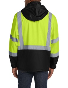 Vêtements de travail haute visibilité pour la construction et la sécurité, veste de travail réfléchissante pour hommes avec broderie personnalisée, fournis par l'usine. - Product Image 5