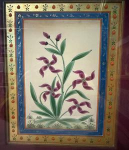 Peinture miniature artisanale sur toile, style indien traditionnel, art mural pour la décoration de la maison, du salon, du bureau, cadeau - Product Image 4