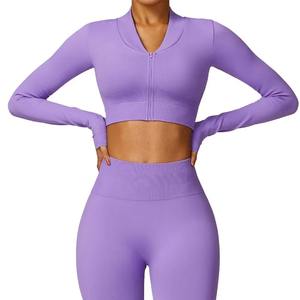 Vêtements de sport pour femmes, ensemble de fitness, vêtements de yoga, tenue de sport grande taille pour femmes, haute qualité - Product Image 2