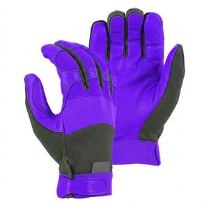 Vente flash : Gants de travail en cuir de vachette double paume pour hommes, haute qualité, robustes, pour la construction, vente en gros - Product Image 2