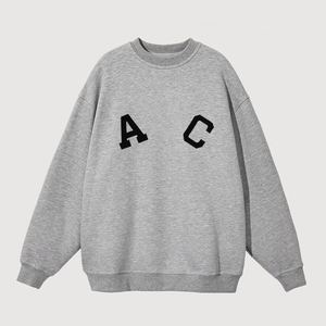 Sudaderas de Felpa de Algodón Grueso para Hombre, Estilo Oversize, con Estampado Personalizado, Ropa Urbana para Invierno, Diseño Bordado por el Fabricante - Product Image 5