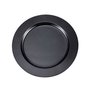 Assiettes de présentation en acier inoxydable argenté au design antique, vente en gros directe usine - Product Image 4