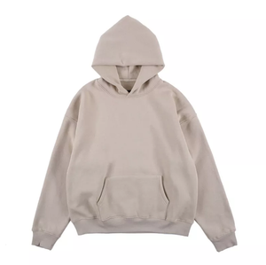 Sudaderas con Capucha para Hombre 2026, 100% Algodón, Tejido Grueso de Felpa, Talla Grande, Diseño Sólido, Tejido de Punto, Personalizadas para Otoño - Product Image 5