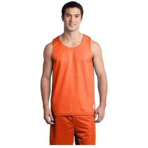 Men's Reversible <b>Mesh</b> Basketball Tank <b>Top</b> Sleeveless Sports Jersey Breathable Quick Dry Training Workout Teamwear OEM ODM - Product Image 1