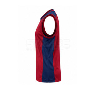 Uniforme de Baloncesto Personalizado, Transpirable, 100% Poliéster, Diseño sin Mangas con Ajuste Cómodo para Entrenamiento y Práctica - Product Image 3
